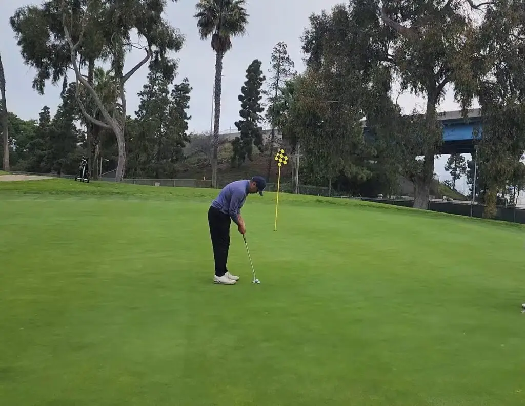 score lower in golf after 50